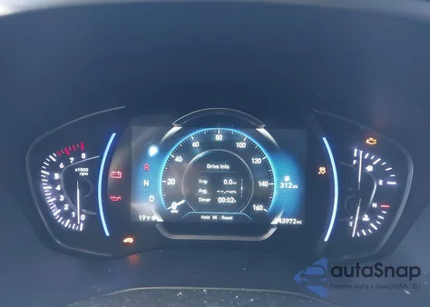 2020 Hyundai Santa Fe Sel z USA, uszkodzony, nr VIN 5NMS3CAD1LH250273